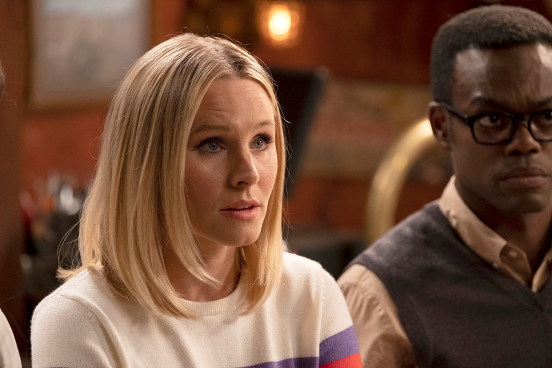 Illustration for article titled Janet throws down on the Bad Place as The Good Place contemplates the happiness pump